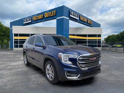 2023 GMC Terrain — rear three-quarter view