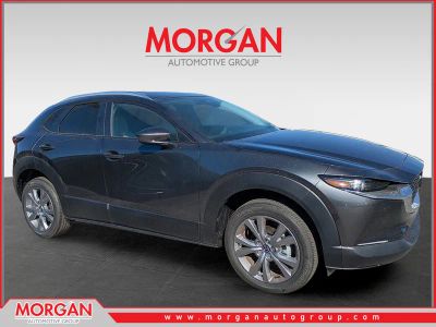 2026 Mazda CX-30 2.5 S Preferred in Machine Gray Metallic — front three-quarter view