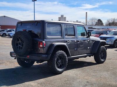 2026 Jeep Wrangler — rear three-quarter view