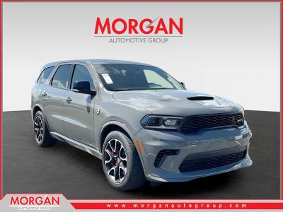 2026 Dodge Durango SRT Hellcat in Gray — front three-quarter view