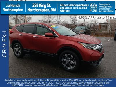 2019 Honda CR-V EX-L — side profile view