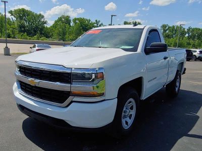 2016 Chevrolet Silverado 1500 Work Truck in Summit White — front three-quarter view