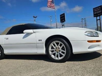 2002 Chevrolet Camaro Z28 in White — front three-quarter view