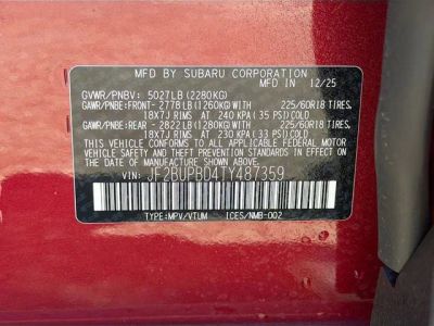 2026 Subaru Outback — photo 42 view