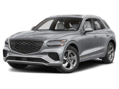 2026 Genesis GV70 2.5T ADVANCED in Ceres Blue — front three-quarter view
