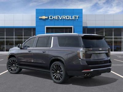 2026 Chevrolet Suburban — rear three-quarter view