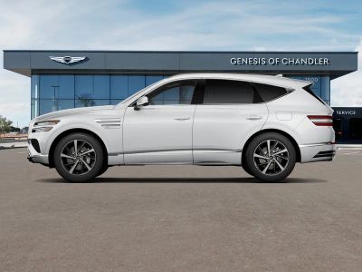 2026 Genesis GV80 — rear three-quarter view