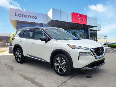 2023 Nissan Rogue — rear three-quarter view