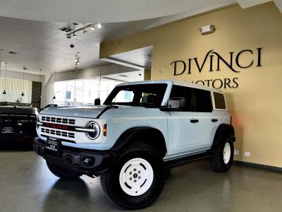 2024 Ford Bronco in Blue — front three-quarter view