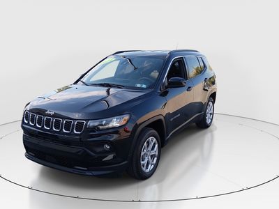 2024 Jeep Compass — rear three-quarter view