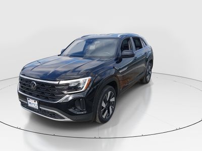2024 Volkswagen Atlas Cross Sport — rear three-quarter view