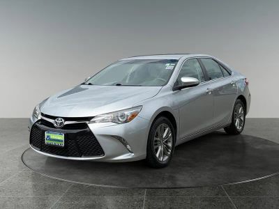 2017 Toyota Camry — rear three-quarter view