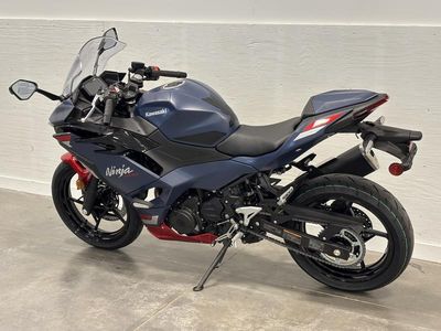 2026 Kawasaki Ninja 500 ABS Metallic Matte Twilight Blue - Photo 12