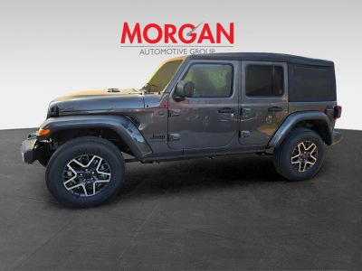 2025 Jeep Wrangler — rear three-quarter view