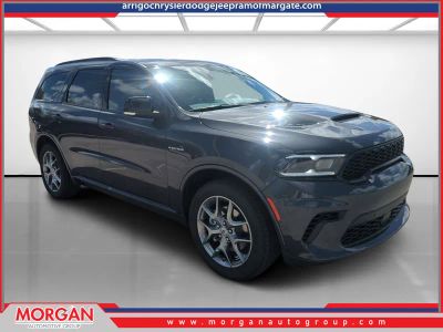 2026 Dodge Durango GT Plus HEMI V8 in Gray — front three-quarter view