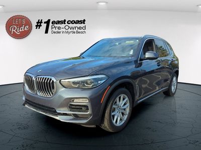 2020 BMW X5 — front three-quarter view