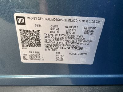 2025 Chevrolet Equinox — photo 24 view