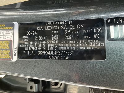 2024 Kia Forte — photo 26 view