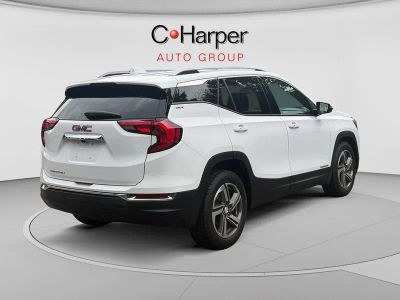 2021 GMC Terrain — rear three-quarter view