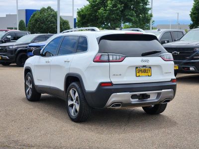2020 Jeep Cherokee — rear three-quarter view
