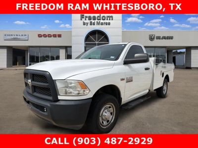 2014 RAM 2500 Tradesman in Bright White Clearcoat — front three-quarter view