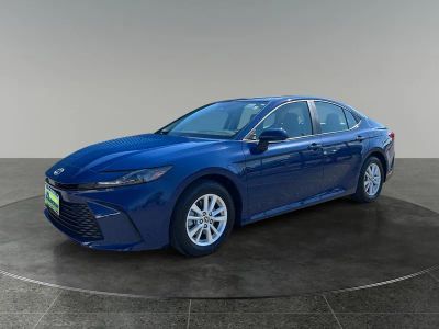 2025 Toyota Camry — rear three-quarter view