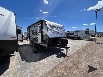 2018 Keystone RV Springdale Lite — front three-quarter view