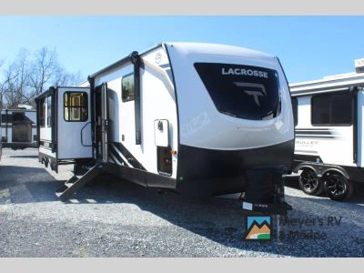 2026 Prime Time RV LaCrosse 3510DB — front three-quarter view