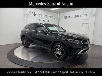 2026 Mercedes-Benz GLC 300 in Black — front three-quarter view