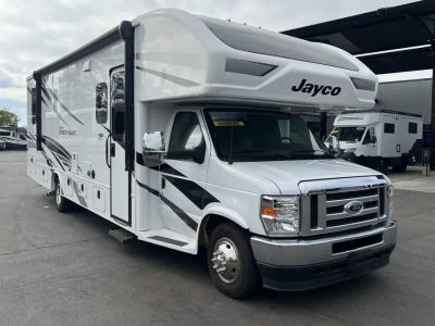 2024 Jayco GREYHAWK — front three-quarter view