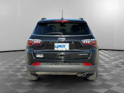 2022 Jeep Compass — rear three-quarter view