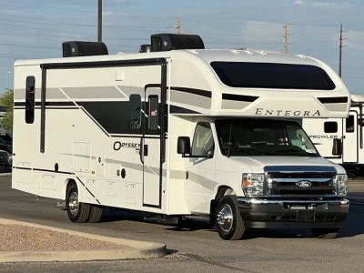 2027 Entegra ODYSSEY — front three-quarter view