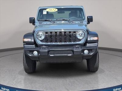 2024 Audi Jeep Wrangler — rear three-quarter view