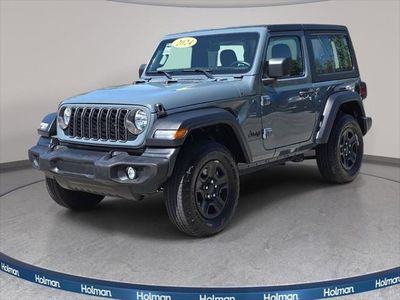 2024 Audi Jeep Wrangler 2-Door Sport 4x4 — front three-quarter view