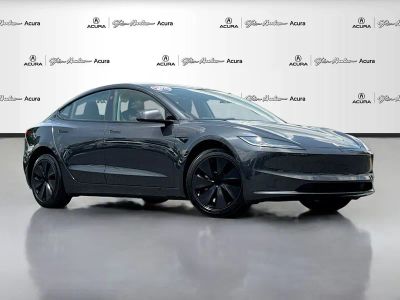 2025 Tesla Model 3 — side profile view