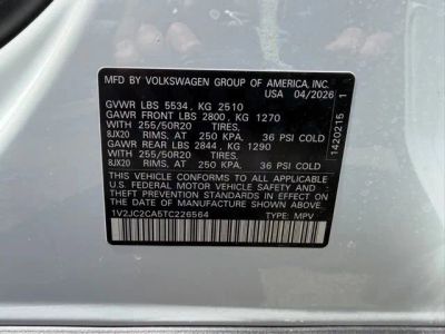 2026 Volkswagen Atlas Cross Sport — photo 25 view