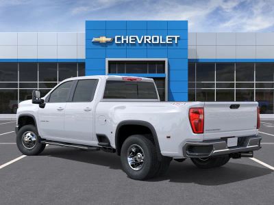 2026 Chevrolet Silverado 3500 HD — rear three-quarter view