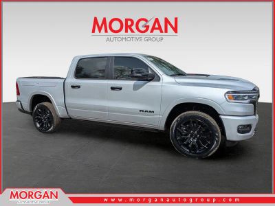 2026 Ram 1500 Limited in Silver — front three-quarter view