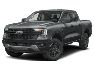2026 Ford Ranger XLT in Gray — front three-quarter view