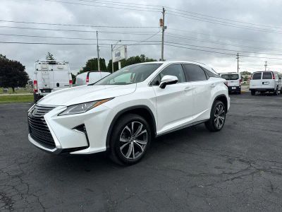 2019 Lexus RX 350 RX 350 in White — front three-quarter view