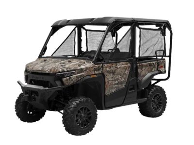 2026 Honda® Pioneer 1000-5 Deluxe TrueTimber Atera Camo — front three-quarter view