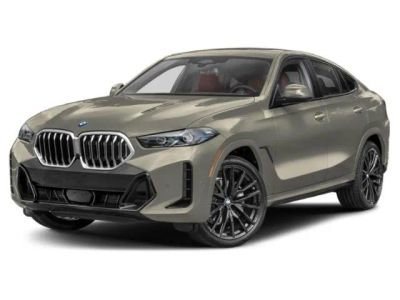 2027 BMW X6 xDrive40i in Manhattan Green Metallic — front three-quarter view