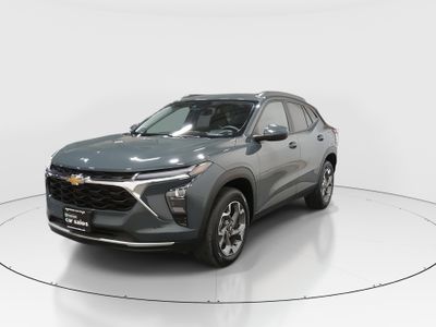 2025 Chevrolet Trax — rear three-quarter view