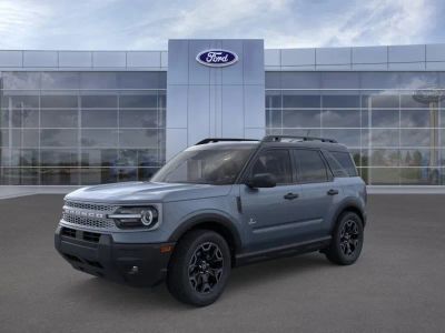 2026 Ford Bronco Sport in G4 Gray — front three-quarter view