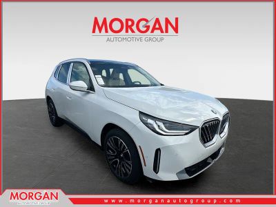 2026 BMW X3 30 xDrive in White — front three-quarter view