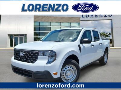 2026 Ford Maverick XL in Oxford White — front three-quarter view