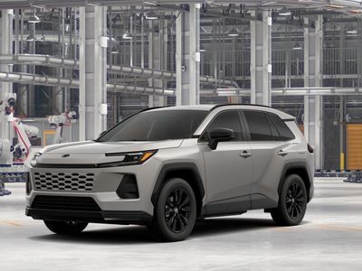 2026 Toyota RAV4 SE in Meteor Shower — front three-quarter view