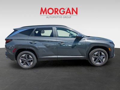 2026 Hyundai TUCSON — rear three-quarter view