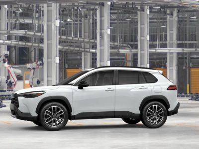 2026 Toyota Corolla Cross — rear three-quarter view