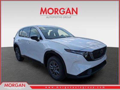 2026 Mazda CX-5 2.5 S Select in Rhodium White Metallic — front three-quarter view